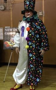 Barry Goodman, Michigan personal injury Attorney and Distinguished Clown Corps member celebrates Parade Foundation