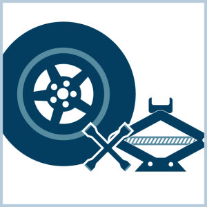 Step 4 to tire replacement: Inspect your tire and tools